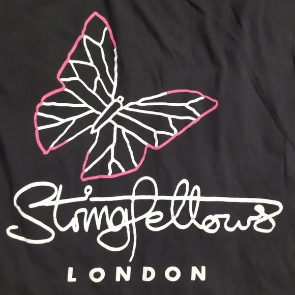 Vintage Rare Stringfellows London Adult Entertainment Club single stitch tshirt